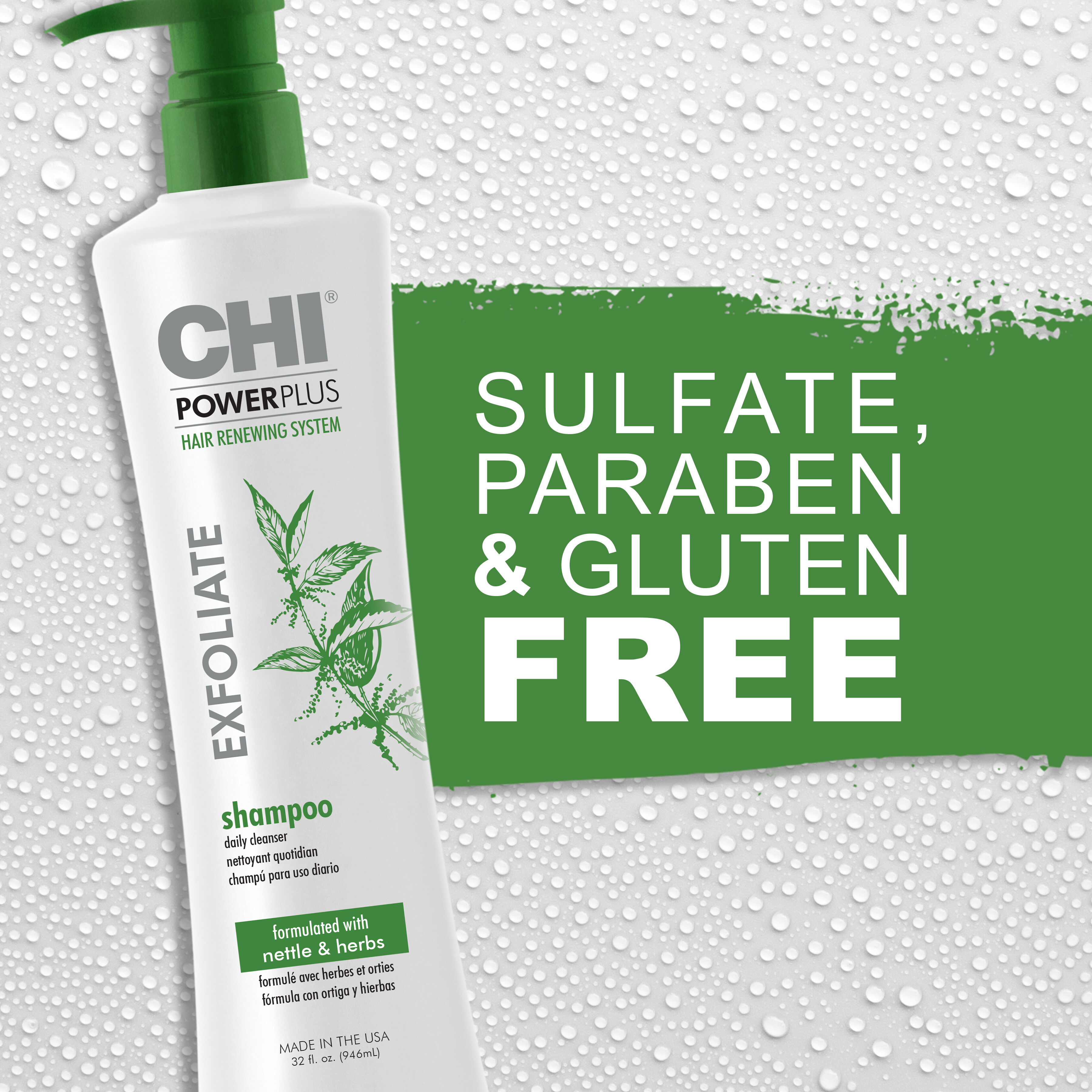 CHI Power Plus Exfoliate Shampoo 32 oz | CHI Haircare